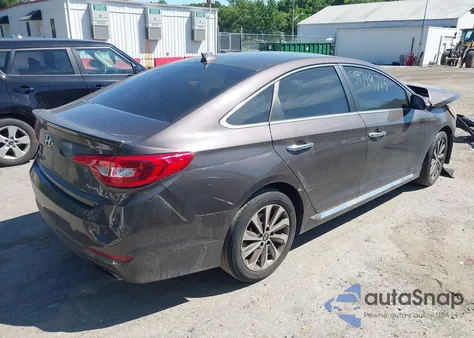 2017 Hyundai Sonata Sport from USA, damaged, VIN 5NPE34AF9HH485907